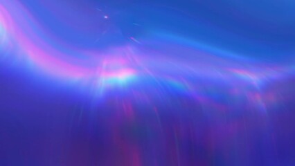 Sticker - Abstract textured colorful liquid swirl line. Glitch graphic background in blue and purple color