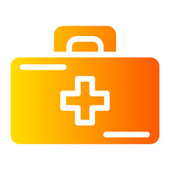 Sticker - first aid kit icon 