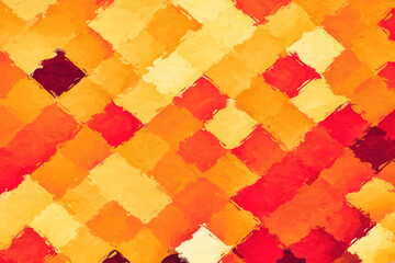 Wall Mural - colorful abstract mosaic with a rough texture background. colored square pattern background. picture