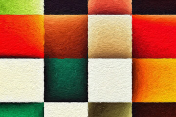 Wall Mural - colorful abstract mosaic with a rough texture background. colored square pattern background. picture