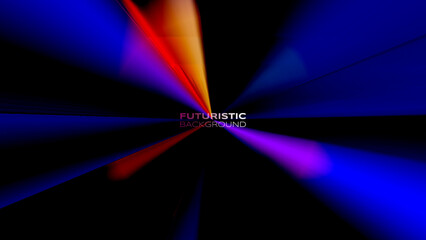 Wall Mural - Gradient futuristic banner retro reset power vibrant back to the future theme background