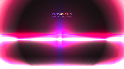 Wall Mural - Gradient futuristic banner aura flare retro vibrant back to the future theme background