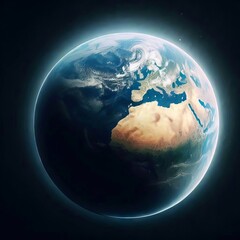 Wall Mural - earth in space