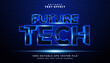 © Farhad - 3D Future Tech text effect - Editable text effect