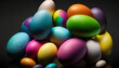 © Oleksandr - Pile of colorful Easter eggs