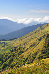 Sticker - mountain's landscape in Sochi