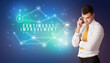 © ra2 studio - Businessman thinking about technology concept