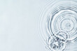 © Inna Dodor - Water wave background top view. Abstract water drops texture for design.