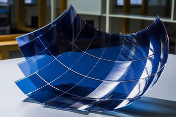 Flexible solar cell, Generative AI