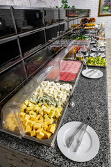 Wall Mural - Breakfast Buffet Concept, Breakfast Time in Luxury Hotel