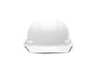 White Safety Hard Hat - Transparent PNG.
