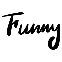 Wall Mural - Funny Lettering. Word Ideas Lettering Stickers