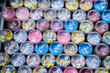 canvas print picture - Süßigkeiten auf dem Markt  Bunter Marktstand 