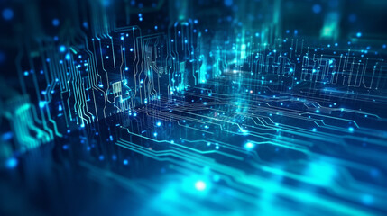 Abstract Network, Connection to Server