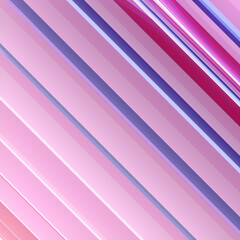 Poster - Diagonally gradient waves. Fancy glowing neon-colored background. 3d rendering graphic. Digital illustration