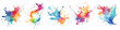 © Photocreo Bednarek - Watercolor splash collection isolated on transparent white background