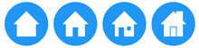 house icon set, home page button icon set