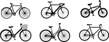 Bicycle Icon Bike Vector Symbol. Bicycle And Bike Vector