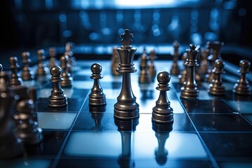 A Retro Board of War: Exploring Intellect and Opportunity in Chess Through Strategy and Tactic Play: Generative AI