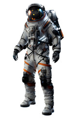 Wall Mural - Space suits isolated on transparent background.  Ai generated.