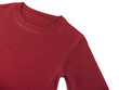 Burgundy knitted children's t-shirt, pullover isolated on white background