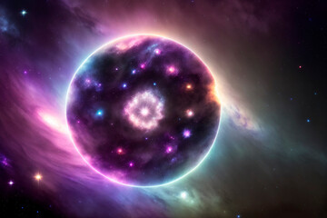 Wall Mural - generative concept art illustration. generative ai.