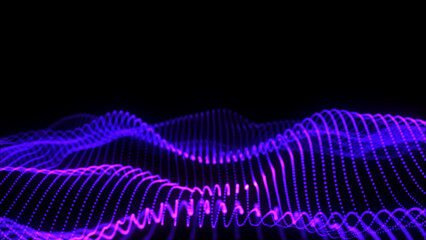 Aufkleber - Blue colour .beutiful wave abstract background,