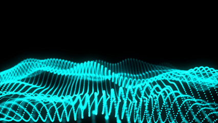 Poster - Beutiful wave abstract background,