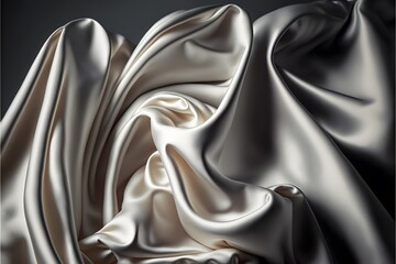 textile banner nobody beautiful elegance graceful material stylish fold premium surface pattern delicate drape wave closeup beauty wavy background luxurious empty smooth flowing wrinkle sheet artistic