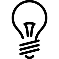 Big Light Bulb Icon