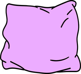 Canvas Print - Pink pillow