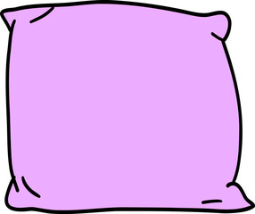 Sticker - Pink pillow