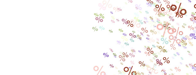 Poster - percent sign percentage icon interest rate