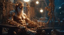 Forger Of The Gods: Hephaestus, The Mighty God Of Blacksmiths And Artisans By Generative AI