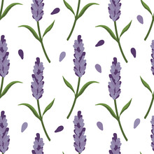 Trendy Seamless Patterns. Cool Abstract And Purple Flower Design. For Fashion Fabrics, Kid’s Clothes, Home Decor, Quilting, T-shirts, Cards And Templates, Scrapbook And Other Digital Needs