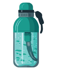 Sticker - Green water bottle