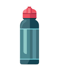 Sticker - plastic bottle with label