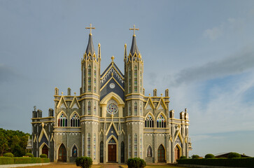 St. Lawrence minor basilica at Attur, Karkala, India