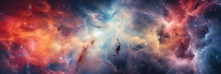 Wall Mural - colorful space galaxy cloud nebula. stary night cosmos. universe science astronomy. supernova backgr