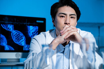 Portraits of scientists working in state-of-the-art laboratories.