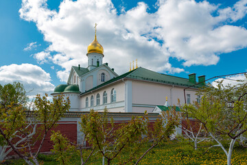 Epiphany Staro-Golutvin Monastery - a monastery of the Russian Orthodox Church on the outskirts of Kolomna..
