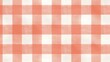 © E  - Retro red and white checkered background. Generative ai composite.