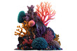 Beauty Colorful Coral made with Generative AI