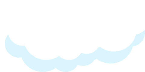 Wall Mural - cloud illustration design