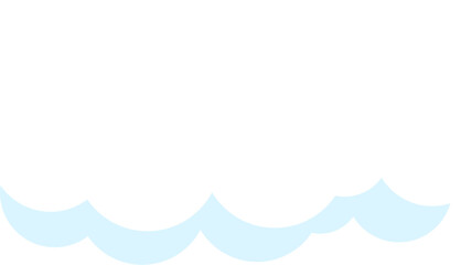 Wall Mural - cloud illustration design