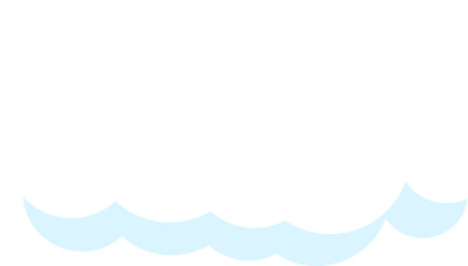Wall Mural - cloud illustration design