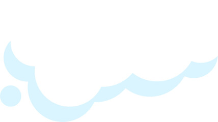 Wall Mural - cloud illustration design