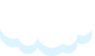 Wall Mural - cloud illustration design