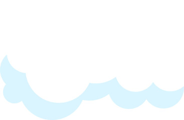 Wall Mural - cloud illustration design