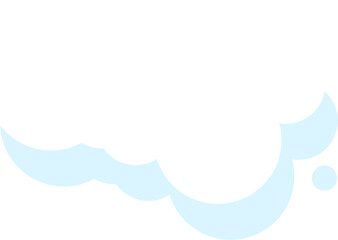 Wall Mural - cloud illustration design